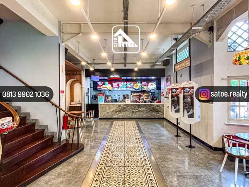 dijual ruko gudang kantor jl melawai kebayoran baru