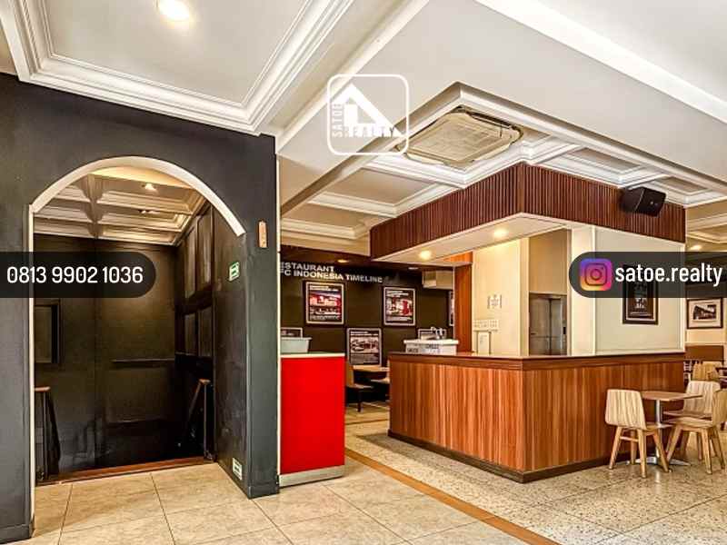 dijual ruko gudang kantor jl melawai kebayoran baru