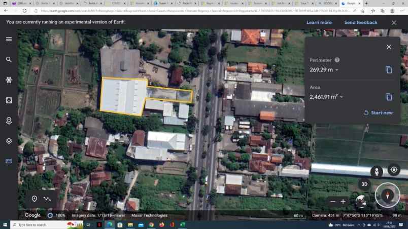 dijual ruko gudang kantor ringroad barat banyuraden