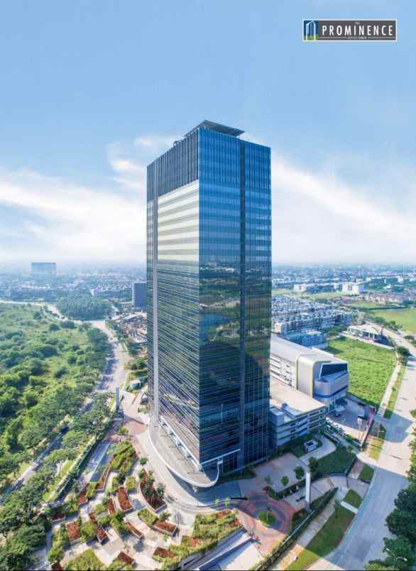 dijual ruko gudang kantor the prominence office