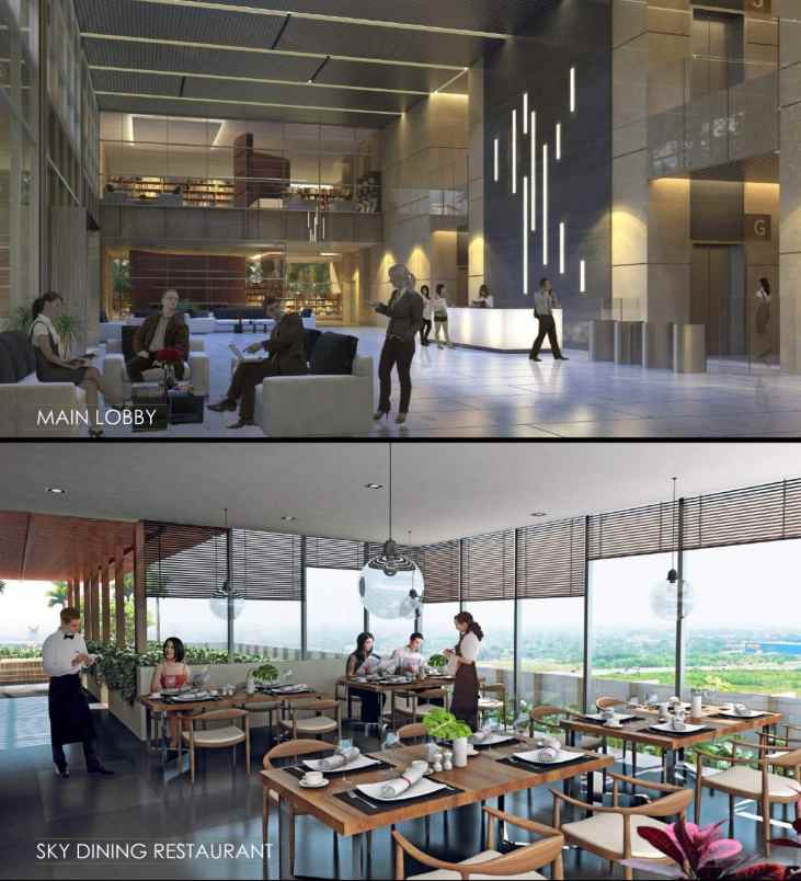 dijual ruko gudang kantor the prominence office