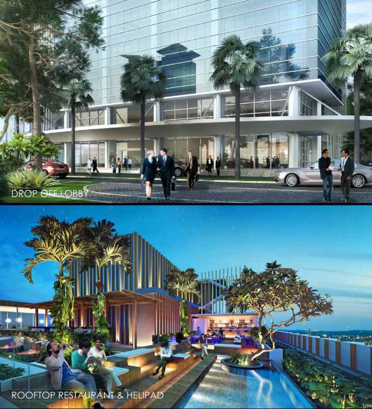 dijual ruko gudang kantor the prominence office