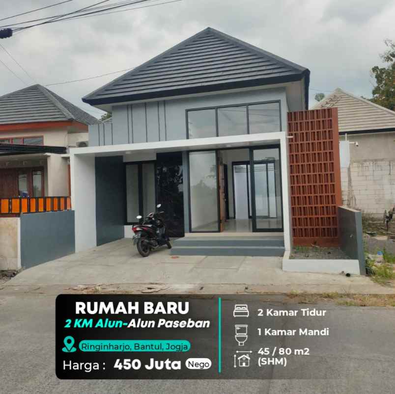 dijual rumah 2 km alun paseban