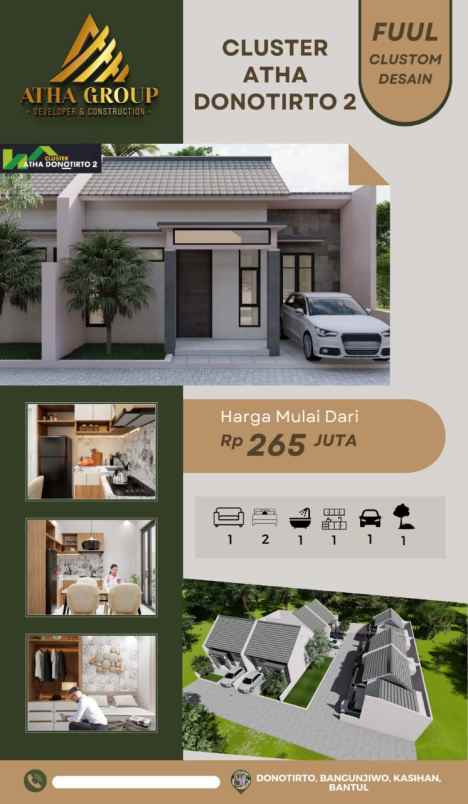 dijual rumah bangunjiwo