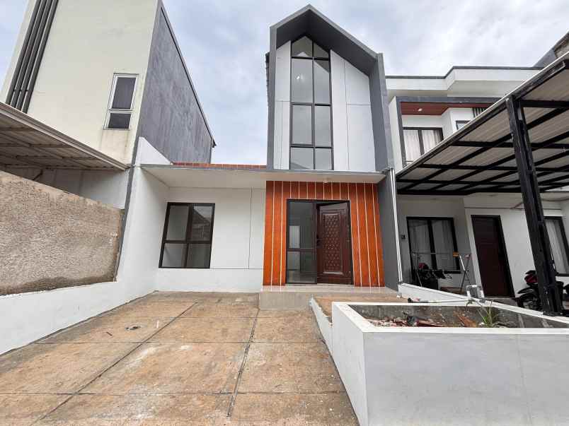 dijual rumah baru dalam cluster di reni jaya pamulang