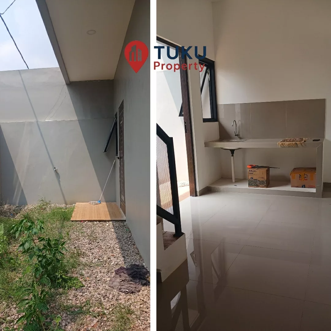 dijual rumah baru dekat stasiun sudimara