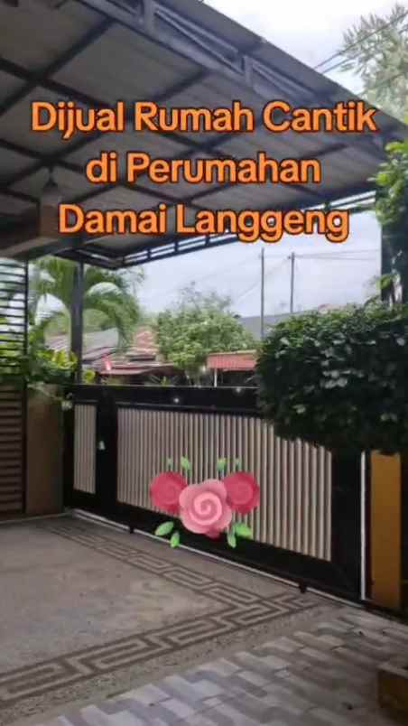 dijual rumah cantik di damai langgeng