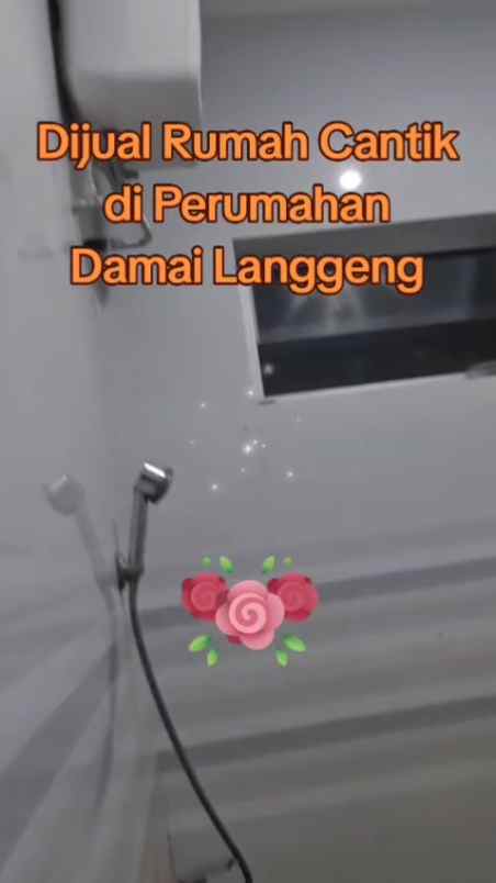 dijual rumah cantik di damai langgeng