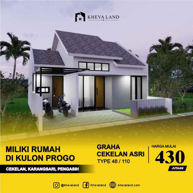 dijual rumah cekelan karangsari