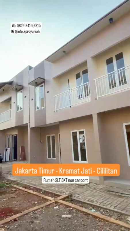 dijual rumah cililitan