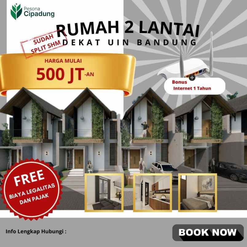 dijual rumah cipadung cilengkrang bandung