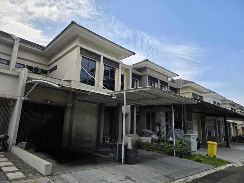 dijual rumah cluster cempaka suvarna sutera tangerang