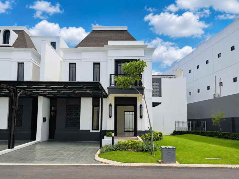 dijual rumah cluster jasmia scg