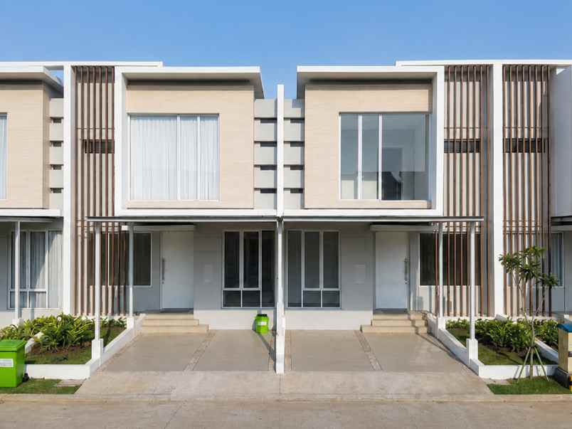 dijual rumah cluster yarra jgc jakarta