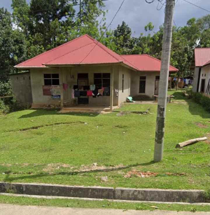 dijual rumah di desa tunduno jalan poros boro2 konsel