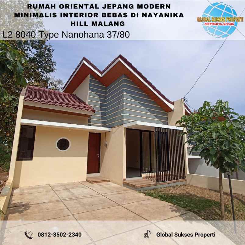 dijual rumah di perumahan nayanika hill