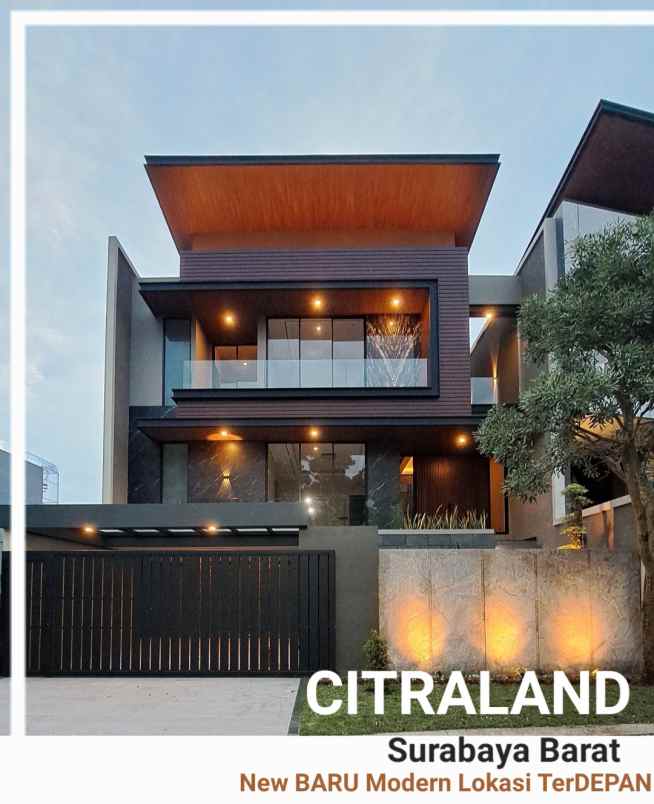 dijual rumah jalan citraland