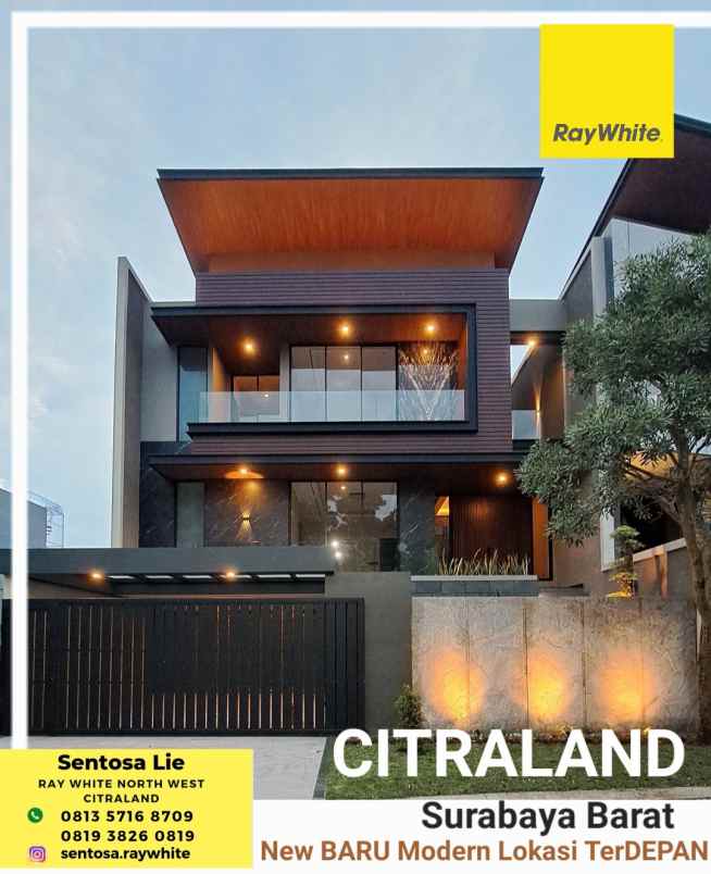 dijual rumah jalan citraland
