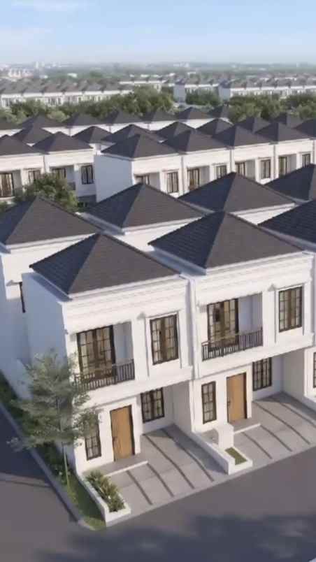 dijual rumah jalan raya bojong depok