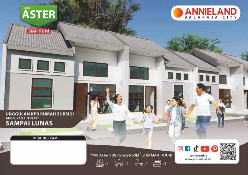 dijual rumah jalan raya megu cisoka