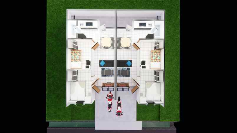 dijual rumah jalan raya megu cisoka