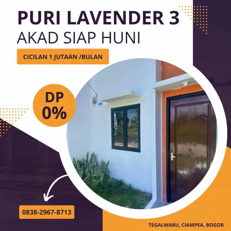 dijual rumah jalan tegalwaru cikarawang