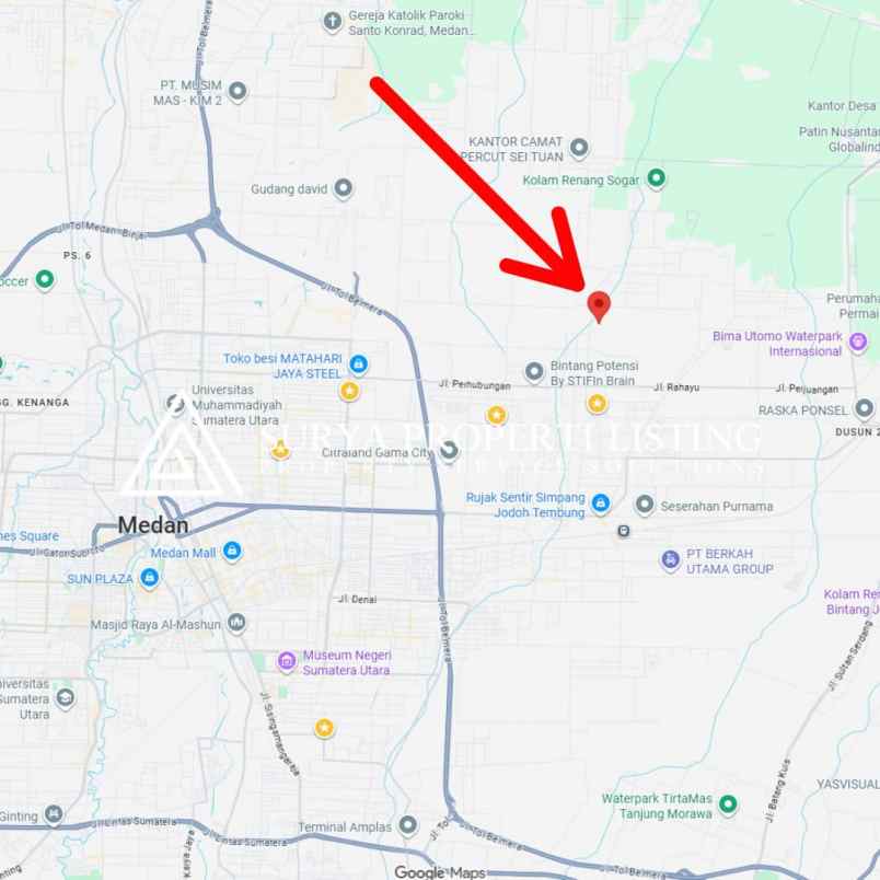 dijual rumah jalan terusan gang sidodame