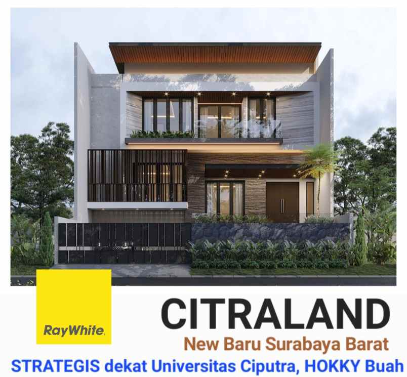 dijual rumah jalan waterfront