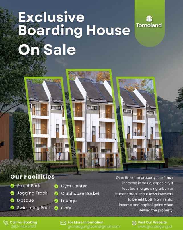 dijual rumah jl chili joyogrand blok