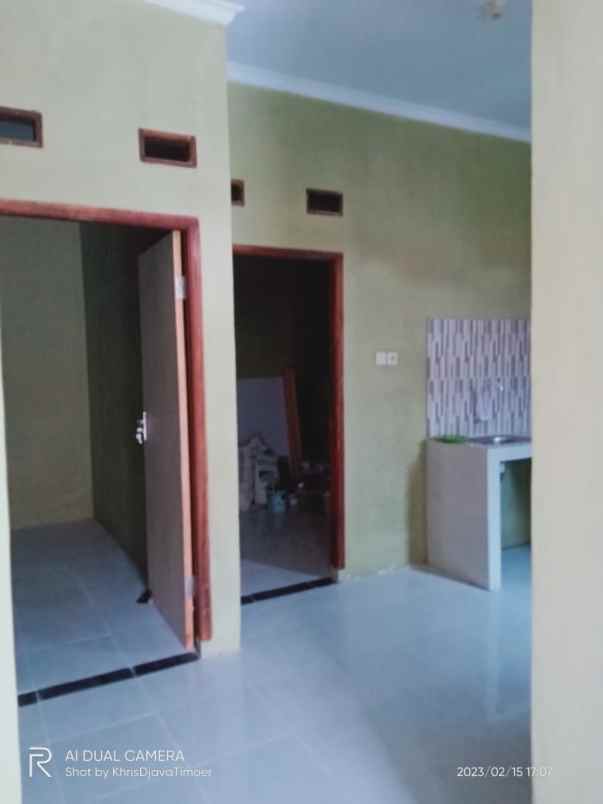 dijual rumah jl doel silem rawa mekar jaya