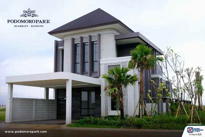 dijual rumah jl podomoro park buah batu