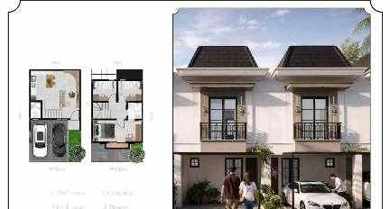 dijual rumah jl raya bojong gede kemang