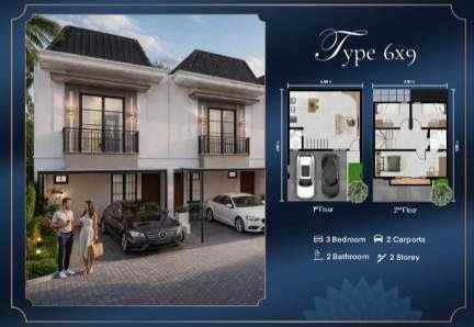 dijual rumah jl raya bojong gede kemang