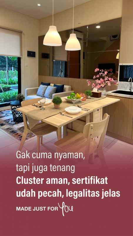 dijual rumah jl raya tamansari kec setu
