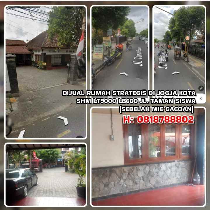dijual rumah jl taman siswa yogyakarta