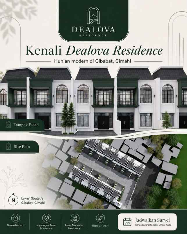 dijual rumah jln pesantren kota cimahi
