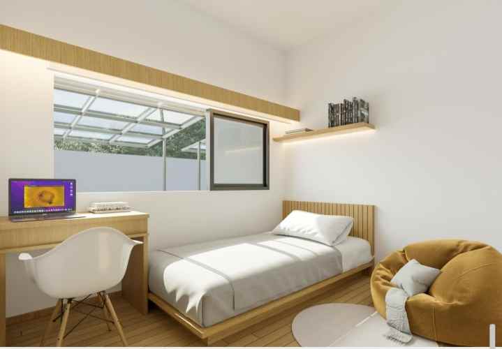 dijual rumah murah 2 lantai dekat mrt lebak bulus