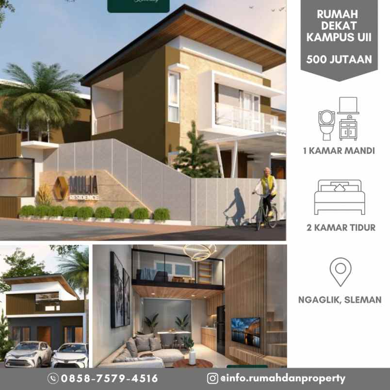 dijual rumah ngaglik sleman d i yogyakarta