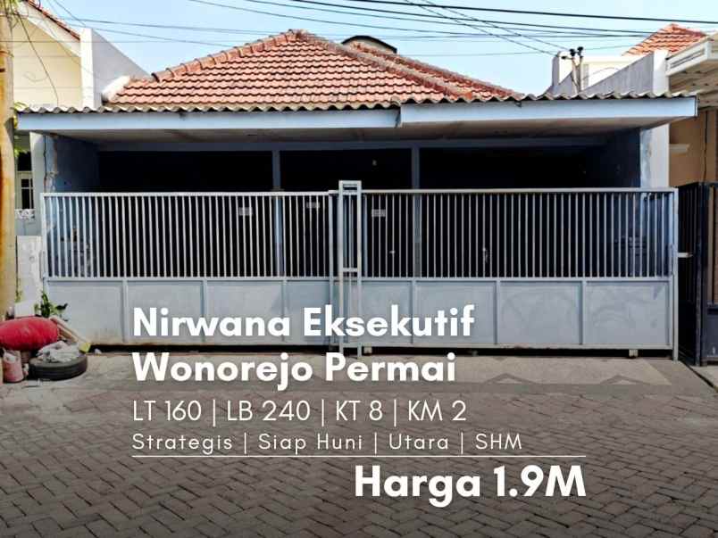 dijual rumah nirwana eksekutif