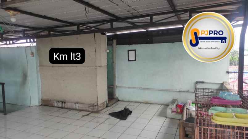 dijual rumah posisi hook 3lantai di bintara bekasi