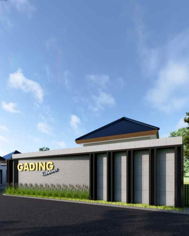 dijual rumah rumah gading residence