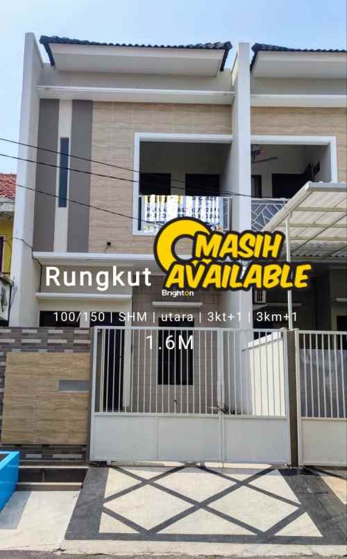 dijual rumah rungkut