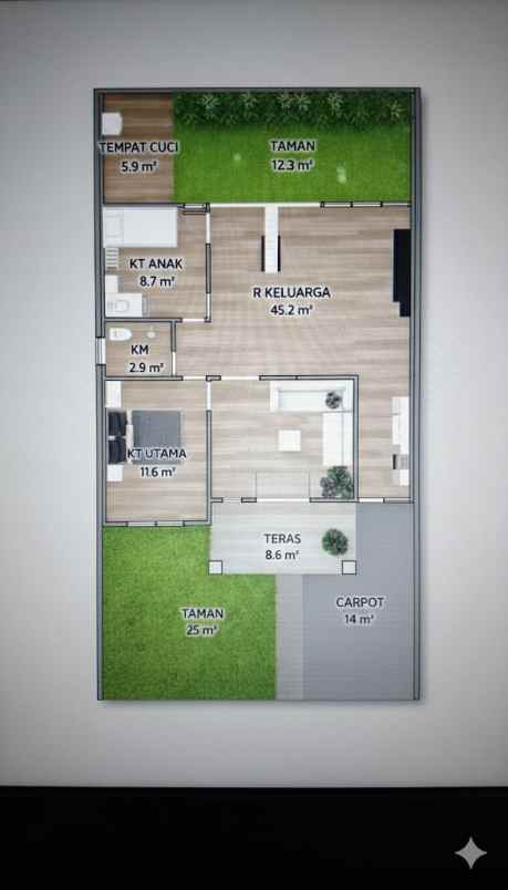 dijual rumah sanggrahan timur candi prambanan