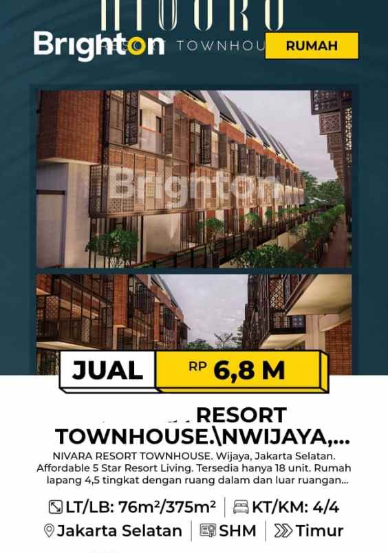 dijual rumah wijaya jagakarsa jakarta