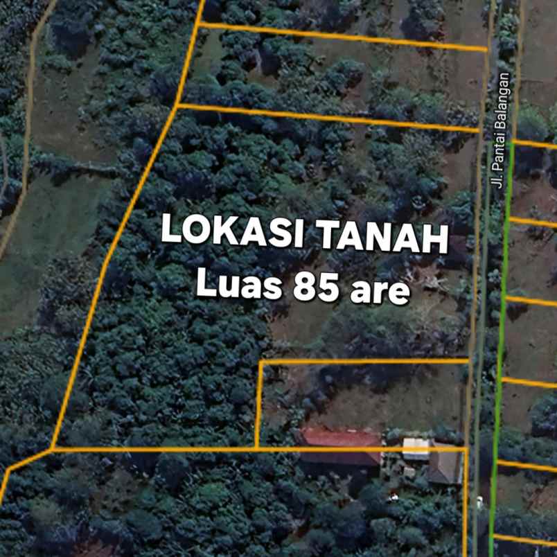 dijual tanah balangan
