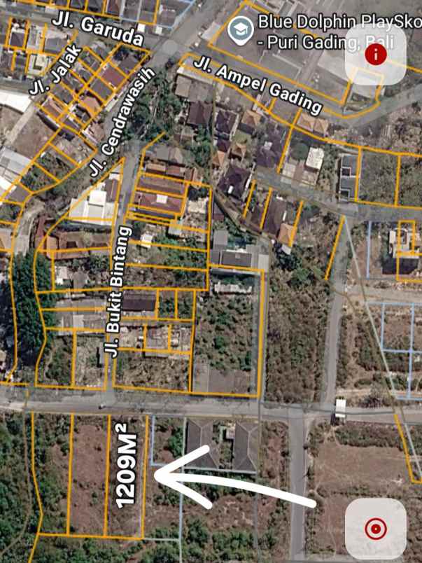dijual tanah bukit bintang