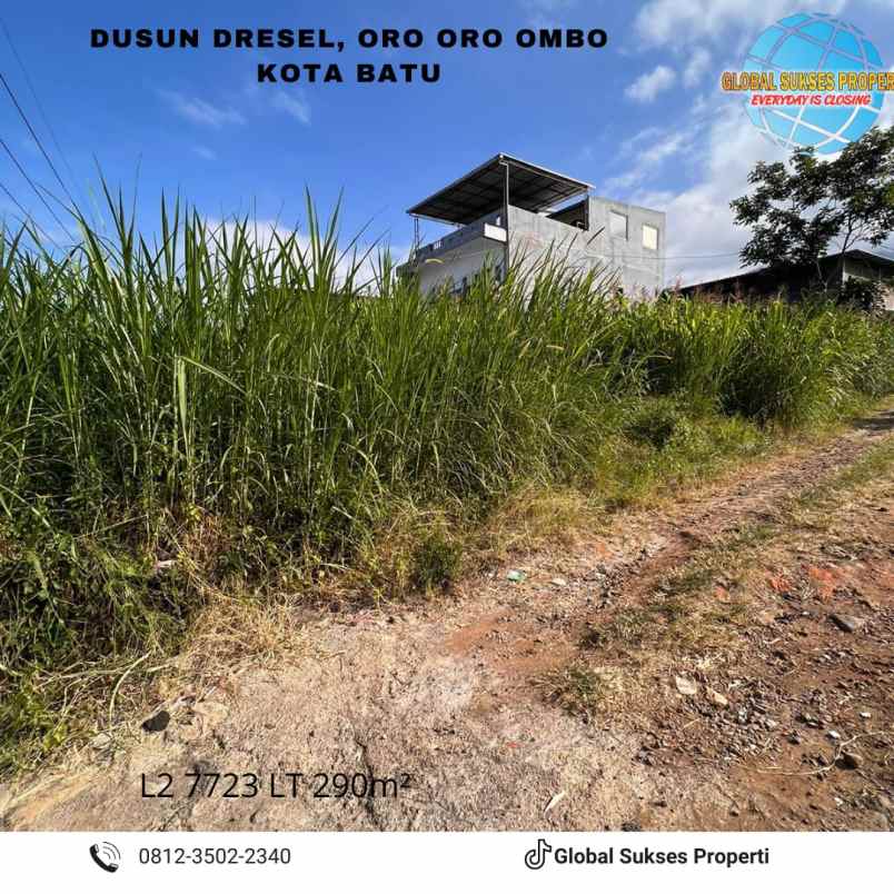 dijual tanah dusun dresel
