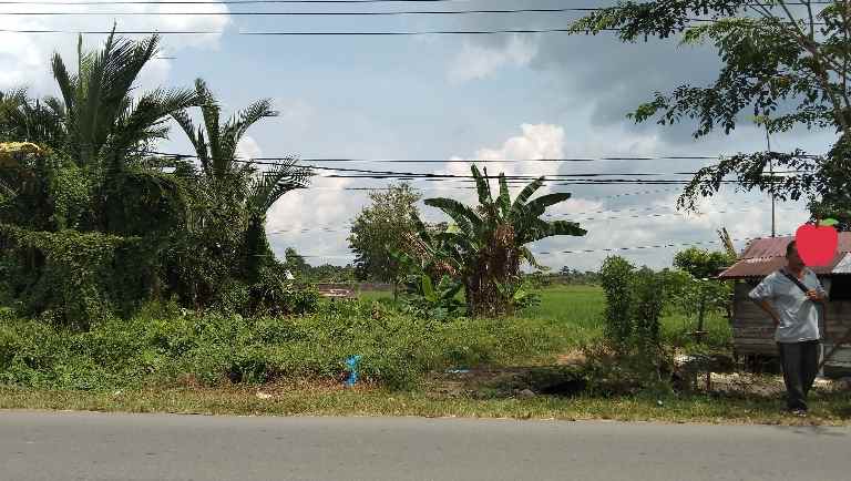 dijual tanah jalan adi sucipto sungai