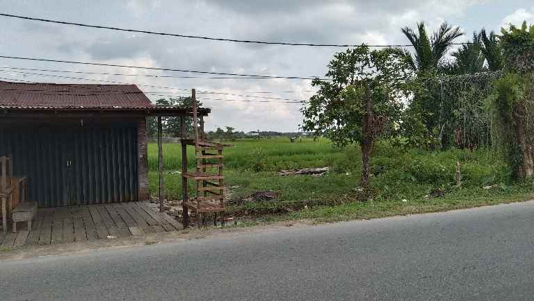 dijual tanah jalan adi sucipto sungai