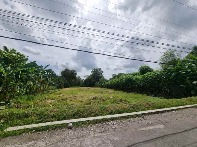 dijual tanah jalan jogja solo
